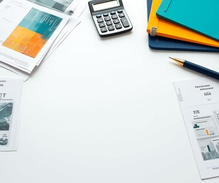 Porównanie produktów emerytalnych IKE i IKZE z dokumentami oraz kolorowymi wykresami